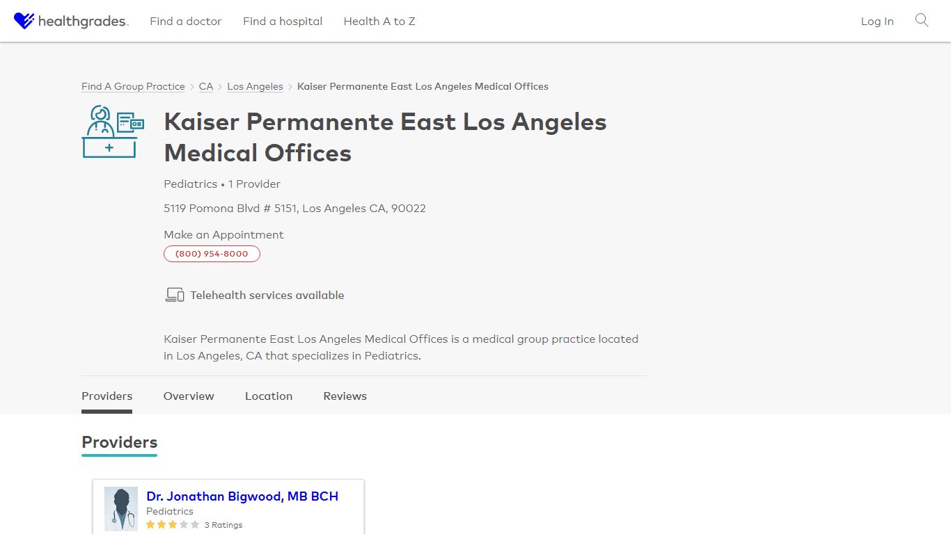 Kaiser Permanente East Los Angeles Medical Offices