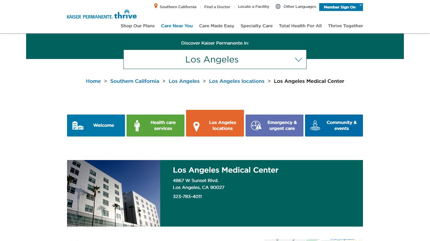 Los Angeles Medical Center | Kaiser Permanente